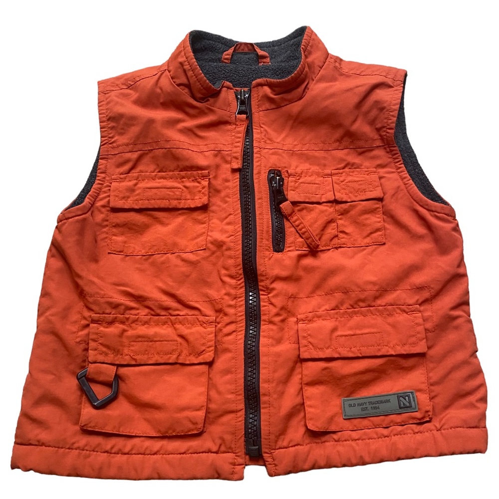 Old Navy - Burnt Orange Fishing Vest